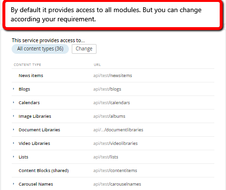 Restful API in Sitefinity 3