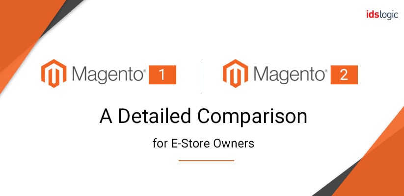 magento 1 and magento 2 comparision