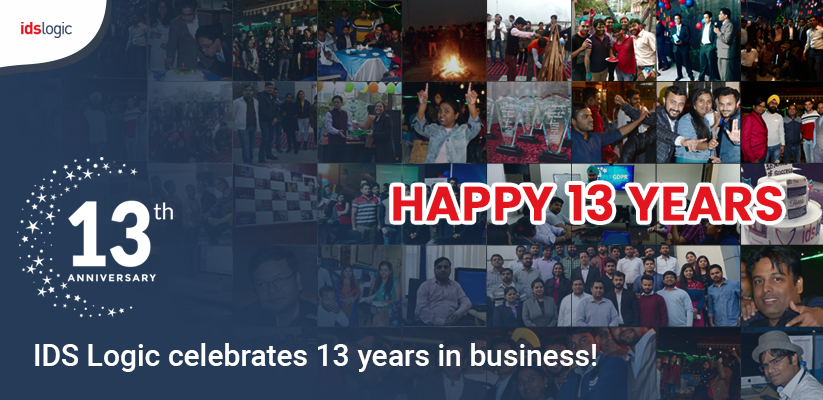 IDS Logic celebrates 13 years in business!