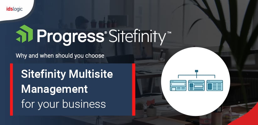 Sitefinity multisite management onsite blog