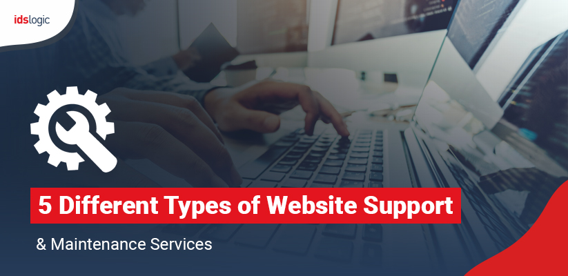 5 Different Types of Website Support & Maintenance Services