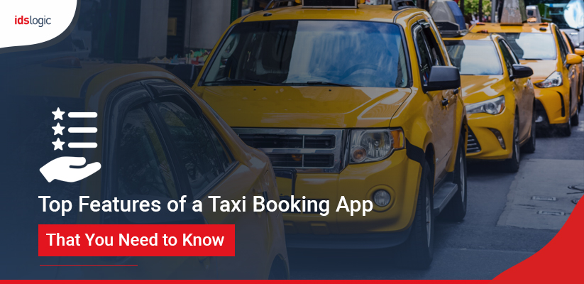 Top Features of Taxi booking app