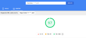 Page Speed Insights Report