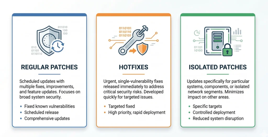 Types of Magento Security Patches