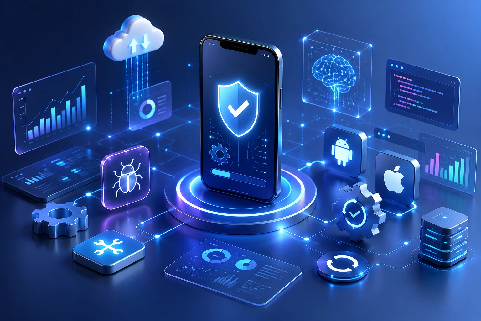 Mobile App Maintenance ServicesBanner