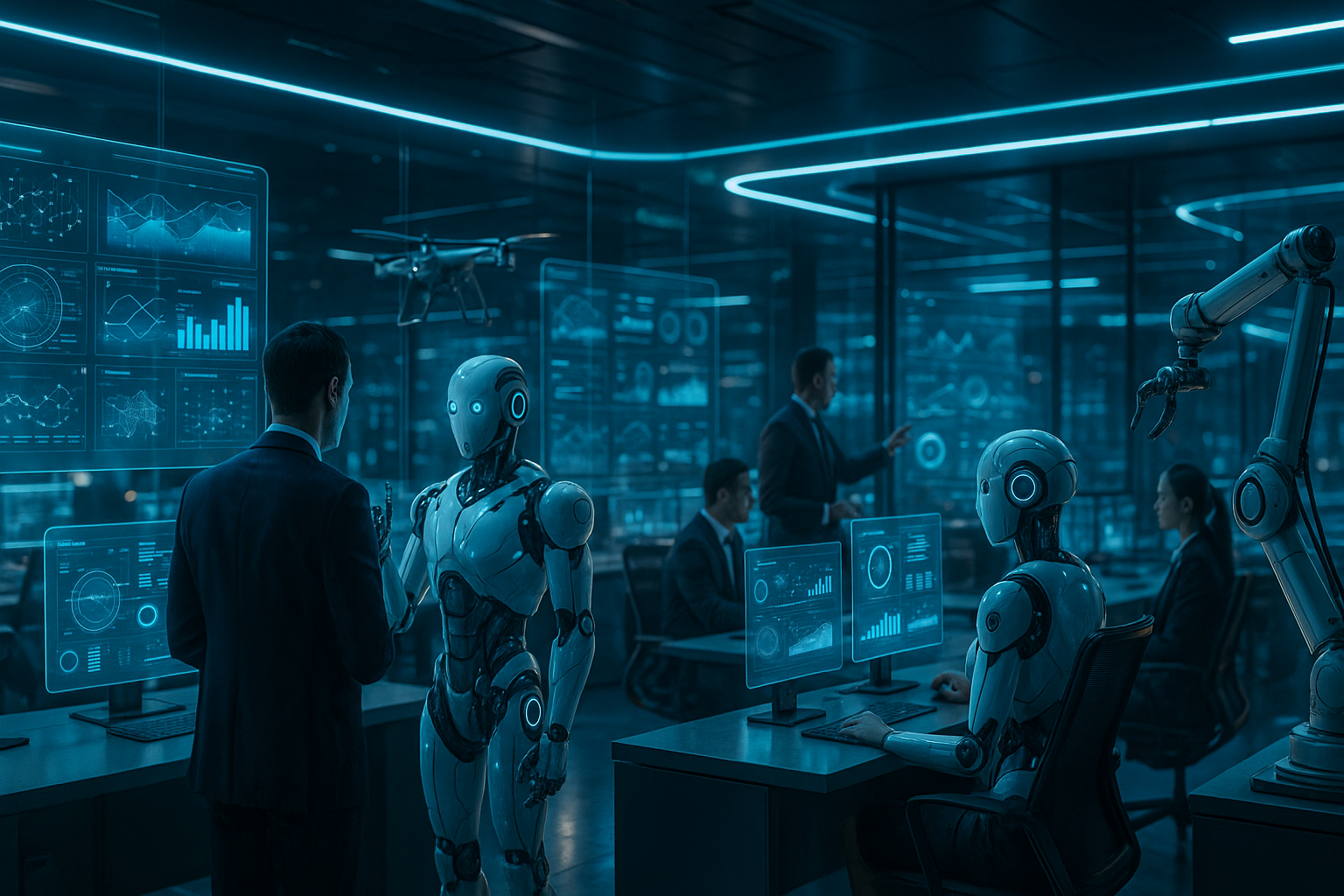 Artificial intelligence enhancing business workflow efficiency