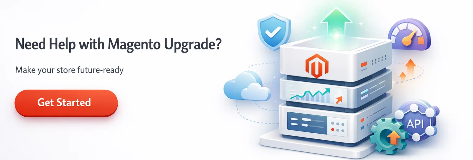 Magento upgrade CTA
