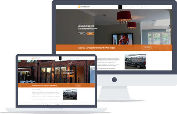 Enlighten-Electrical-WordPress development