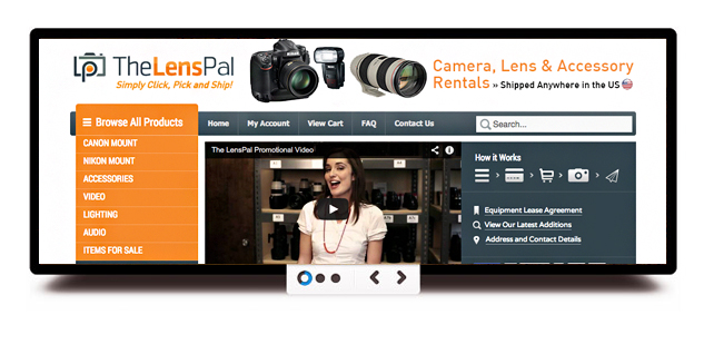 lenspal .NET based website