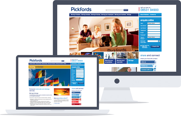 Pickfords- Sitefinity CMS Case Study