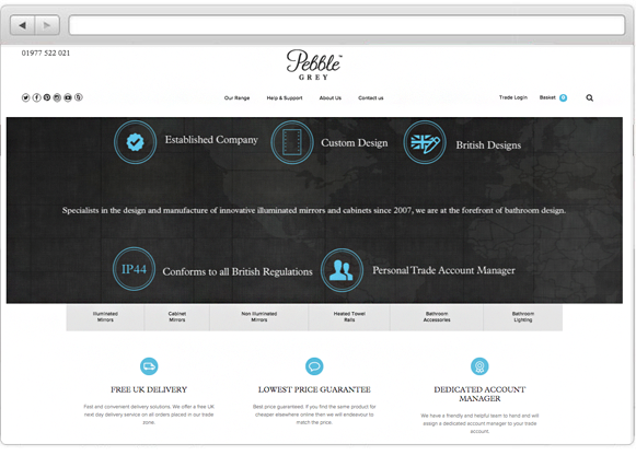 trade-pebblegrey- Microsoft .net website