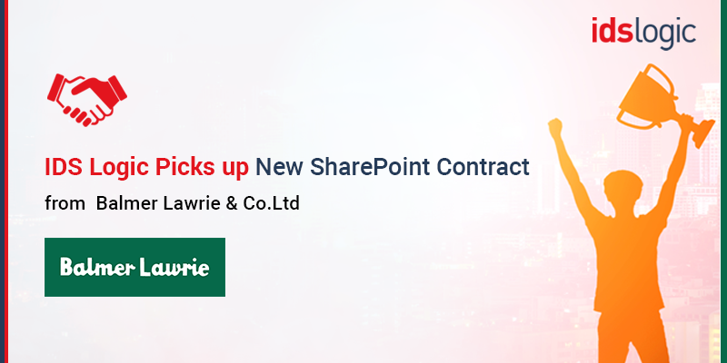 IDS Logic Picks Up New SharePoint Contract from Balmer Lawrie & Co.Ltd