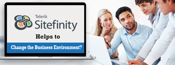 Change The Business Environment with Sitefinity