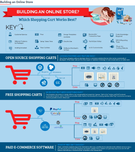 Building an Online Store- Infograhics