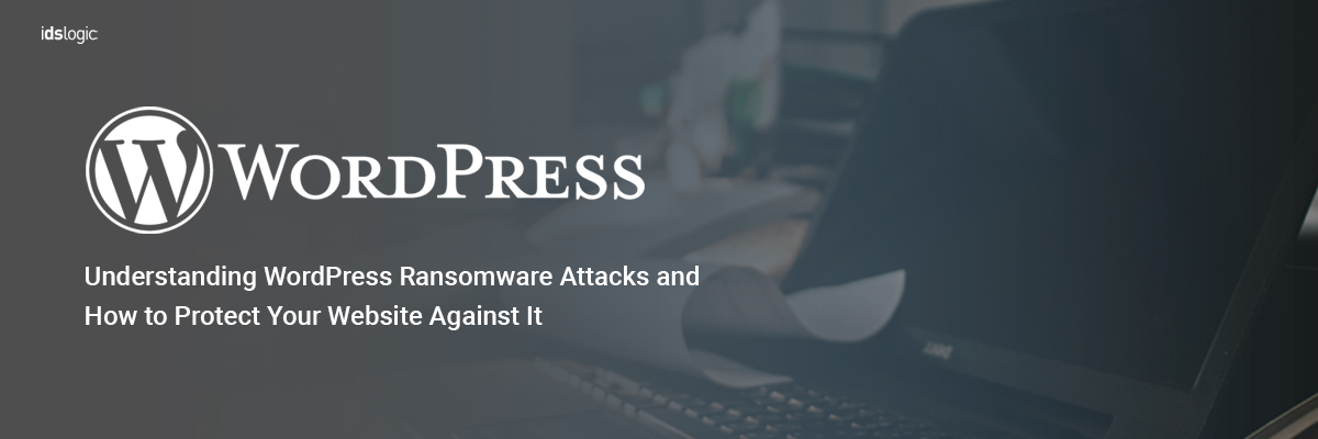 WordPress Ransomware Attack Banner