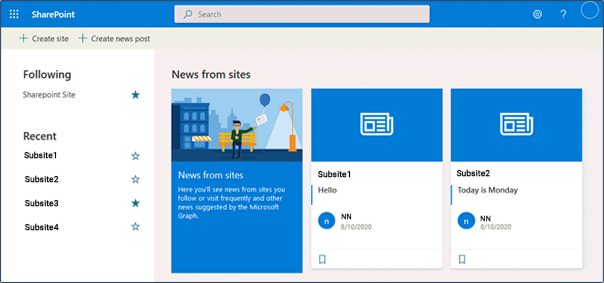 sharepoint panel