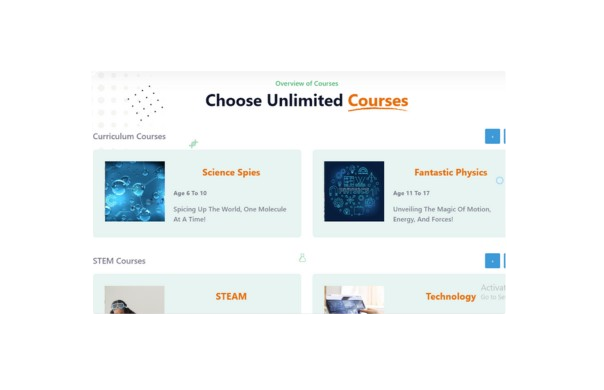Moodle LMS based- Science Xplorers Challenges